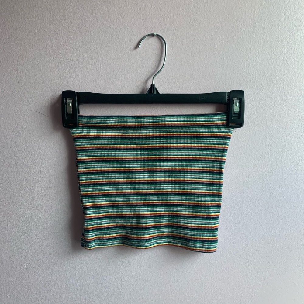 Striped Tube Top